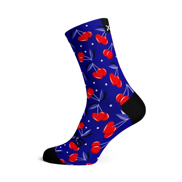 Blue Cherries Socks - Sox